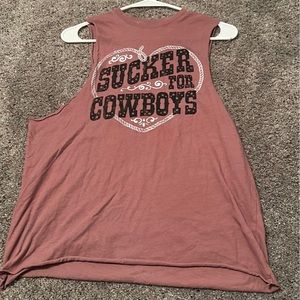 women’s western tank